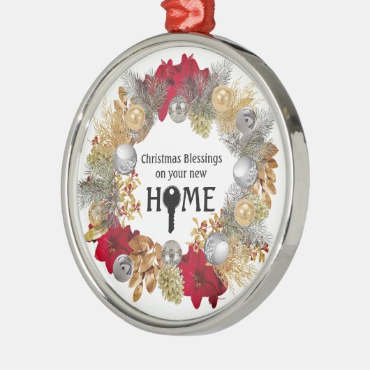 実在不動産募集贈答品クリスマスお願い箱 メタルオーナメント (左)