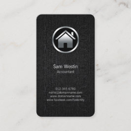 実在不動産屋ハウスブラックグランジ名刺 名刺