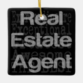 実在不動産屋 セラミックオーナメント (正面)