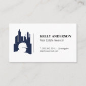 実在不動産建物 |建築作業者 名刺 (正面)