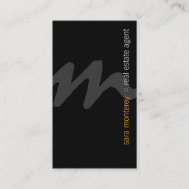 実在不動産投資モノグラムはっきりした 名刺