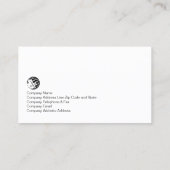 実在不動産投資モノグラム 名刺 (裏面)