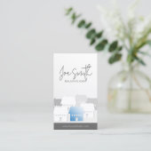 実在不動産投資 名刺 (スタンド正面)