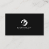 実在不動産業者の不動産仲介業者 名刺 (裏面)