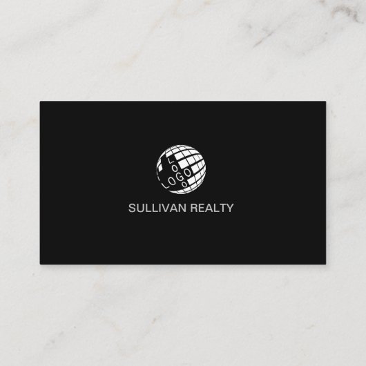 実在不動産業者の不動産仲介業者 名刺 (裏面)