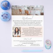 実在不動産業者の紹介 チラシ (シングル)