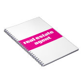 実在不動産業者ピンク ノートブック (右側)