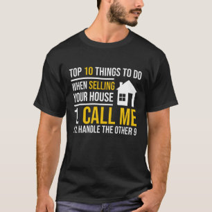 実在不動産業者 Tシャツ