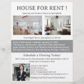 実在不動産賃貸物件 チラシ (正面)