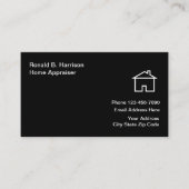 実在不動産鑑定士 名刺 (正面)