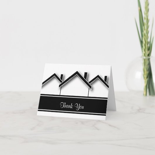 実在不動産 サンキューカード (正面)