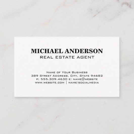 実在不動産 |スカイライン 名刺 (裏面)