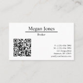 実在不動産、不動産仲介業者、ブローカー 名刺 (裏面)