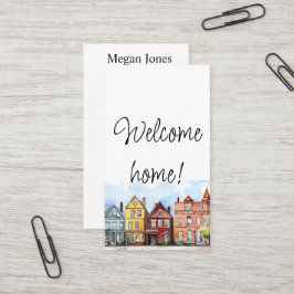 実在不動産、不動産仲介業者、ブローカー 名刺