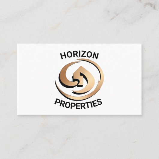 実在不動産 名刺 (正面)