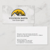 実在不動産 名刺 (正面/裏面)