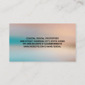 実在不動産 |屋根と木 名刺 (裏面)