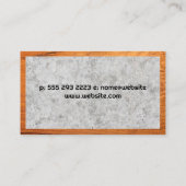 実在不動産 |建築ビルドロゴ 名刺 (裏面)