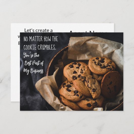 実在不動産COOKIE紹介マーケティングメーラー 案内ポストカード (正面/裏面)