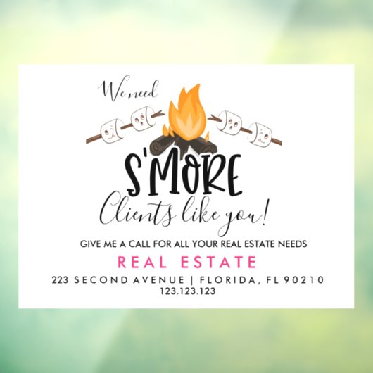 実在不動産SMORE紹介お知らせ ウィンドウサイン (シート3)