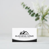 実在代理カスタムプロフェッショナル 名刺 (スタンド正面)