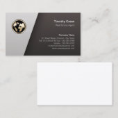 実在代理シンプル業最低名刺 名刺 (正面/裏面)