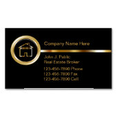 実在代理テーマ マグネット名刺 (正面)