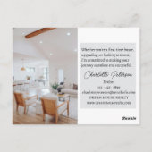 実在代理マーケティング ポストカード (裏面)