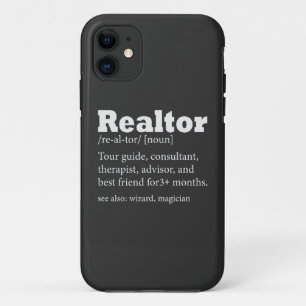 実在代理不動産仲介業者おもしろいIphone 14ケース iPhone 11 ケース