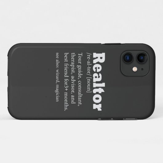 実在代理不動産仲介業者おもしろいIphone 14ケース Case-Mate iPhoneケース (裏面(横))