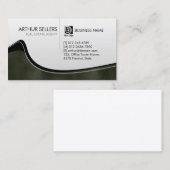 実在代理不動産仲介業者 名刺 (正面/裏面)