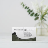 実在代理不動産仲介業者 名刺 (スタンド正面)