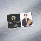 実在代理人 |エージェントカスタム写真 マグネット名刺 (インサイチュ)