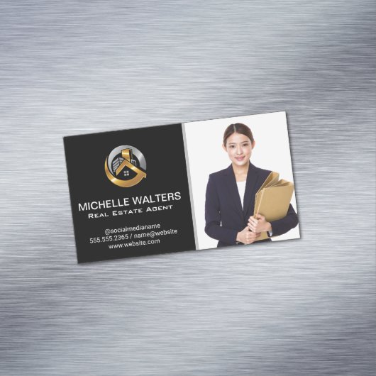 実在代理人 |カスタムエージェント写真事業 マグネット名刺 (インサイチュ)