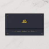 実在代理人 |グラフィックゴールデンハウス 名刺 (裏面)