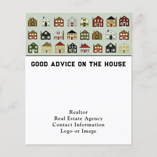 実在代理人 チラシ (正面)