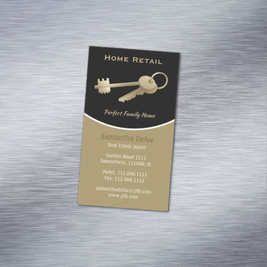 実在代理人 |パーフェクトファミリーホーム マグネット名刺 (インサイチュ)