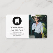 実在代理人 |ビジネスクラシックカード 名刺 (正面)