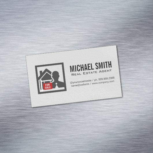 実在代理人 |プロパティマネージャの名刺 マグネット名刺 (インサイチュ)