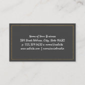 実在代理人 |ホームコミュニティ 名刺 (裏面)