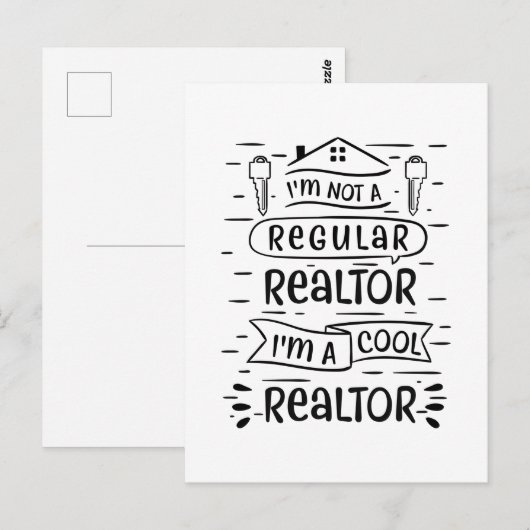 実在代理人 ポストカード (正面/裏面)