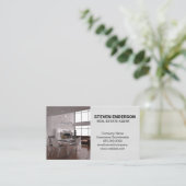 実在代理人 | ロフトインテリア 名刺 (スタンド正面)