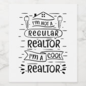 実在代理人 ワインラベル (シングルラベル)