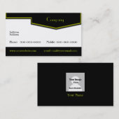 実在代理人 名刺 (正面/裏面)