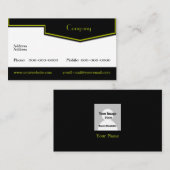 実在代理人 名刺 (正面/裏面)