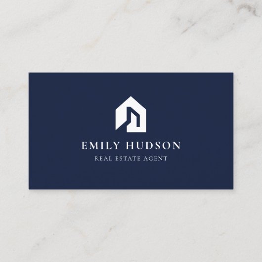 実在代理人 名刺 (正面)