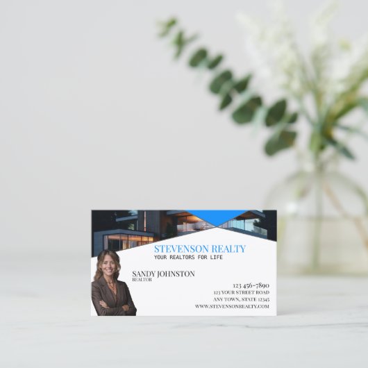 実在代理人 名刺 (スタンド正面)