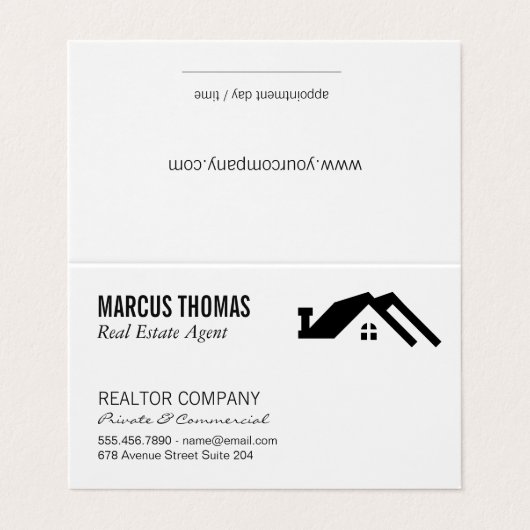 実在代理人 名刺 (外部フラット)