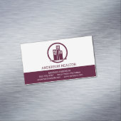 実在代理人 |建物アイコン マグネット名刺 (インサイチュ)