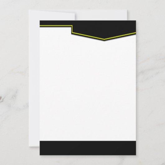 実在代理人 招待状 (正面)